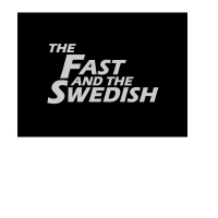 Sticker The Fast and the Swedish