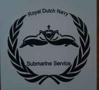 Sticker Royal Dutch Navy Submarine Service