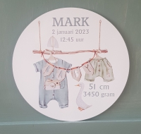 Geboorte tegel Mark