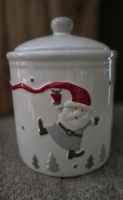 Pot met kerstman