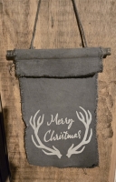 Kalkdoek Merry Christmas gewei