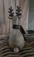 Rendier zittend
