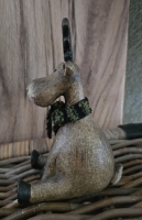 Rendier zittend