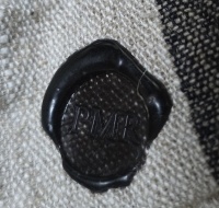 PMR Linnen keukendoek met zwarte banden